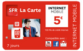 La nouvelle recharge INTERNET MOBILE